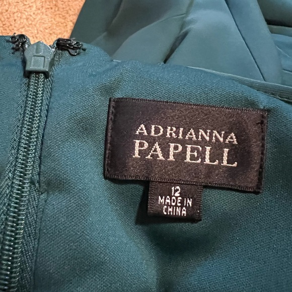 Vintage Adrianna Papel Dress - Deep Teal - Picture 3 of 5